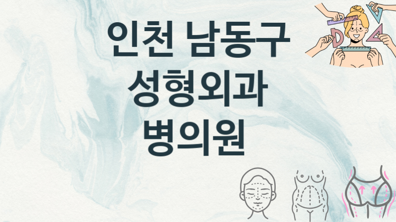 인천 남동구 추천 성형외과 병원