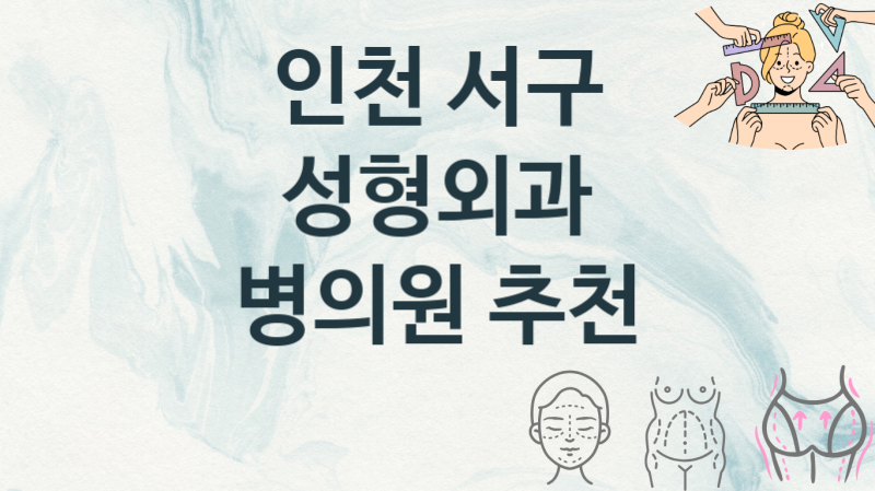 인천 서구 추천 성형외과