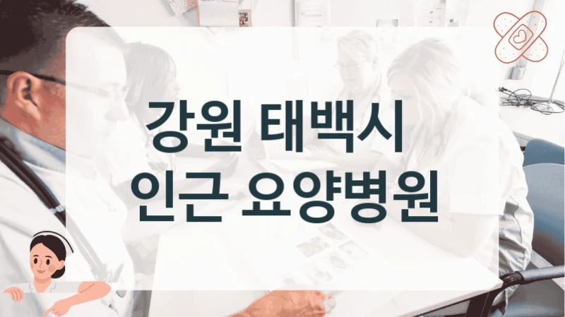 강원 태백시 
인근 요양병원