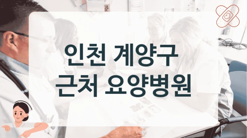 인천 계양구 
근처 요양병원