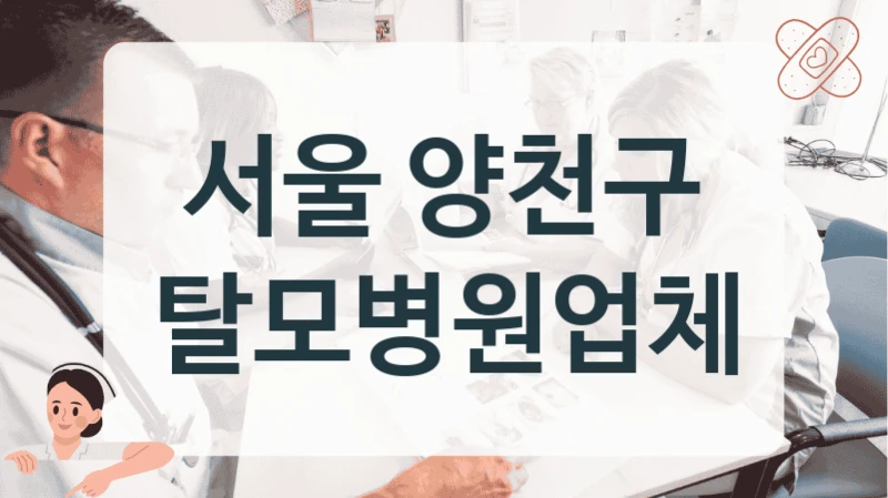 서울 양천구 탈모병원업체